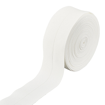 BENECREAT Flat Elastic Rubber Cord/Band, Webbing Garment Sewing Accessories, White, 60mm