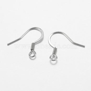 Ganchos para pendientes franceses de acero inoxidable quirúrgico resistentes al deslustre 316(X-STAS-F149-30P)-2