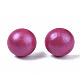 Pearlized Half Round Schima Wood Earrings for Girl Women(EJEW-N048-001-10)-1