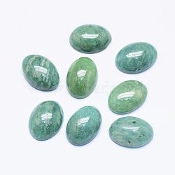 Natural Amazonite Cabochons, Oval, 14x10x4mm(G-K179-07B)