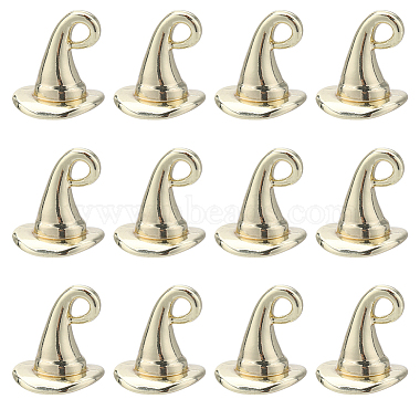 Light Gold Hat Alloy Charms