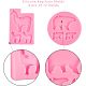 Olycraft DIY Animal Theme Keychain Making Kits(DIY-OC0001-52)-6