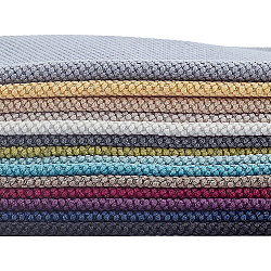 Flannel Fabric, Sofa Cover, Garment Accessories, Rectangle, Mixed Color, 29~30x19~20x0.05cm, 14 colors, 1pc/color, 14pcs/set(DIY-BC0001-47)