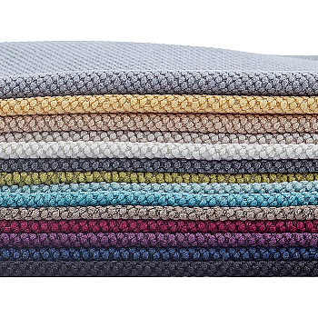 Flannel Fabric, Sofa Cover, Garment Accessories, Rectangle, Mixed Color, 29~30x19~20x0.05cm, 14 colors, 1pc/color, 14pcs/set