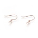 304 Stainless Steel Earring Hooks(STAS-H436-04RG)-2