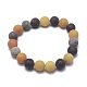 Natural Mixed Gemstone Bead Stretch Bracelets(BJEW-K212-C-029)-2