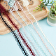 ARRICRAFT 12m 6 Colors Braided Net Lace Elastic Rubber Cord/Band(OCOR-AR0001-26)-4