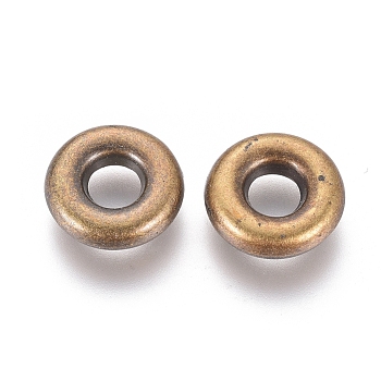 CCB Plastic Linking Rings, Ring, Antique Bronze, 10.5x3mm, Inner Diameter: 4mm