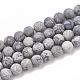 Natural Map Stone/Picasso Stone/Picasso Jasper Beads Strands(G-T106-221)-1