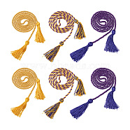6Pcs 3 Style Polyester Tassel Big Pendant Decorations, for Graduation Ceremony, Mixed Color, 2pcs/style(FIND-TA0001-49)