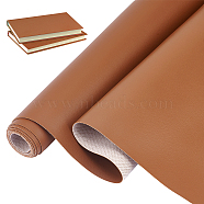 PU Leather Fabric, for Book Binding, Sienna, 100x45x0.06cm(SENE-WH0003-25A)