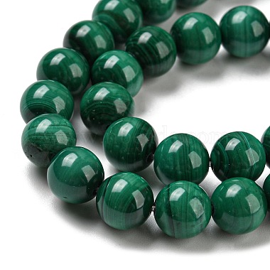 Natural Malachite Beads Strands(G-R432-11-8mm)-3