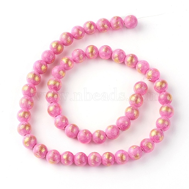 Natural Jade Beads Strands(X-G-F670-A21-8mm)-2