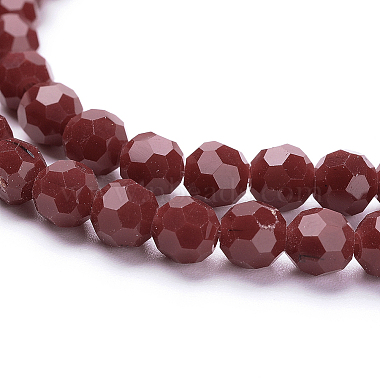 Faceted Glass Round Beads Strands(X-EGLA-J042-6mm-24)-3