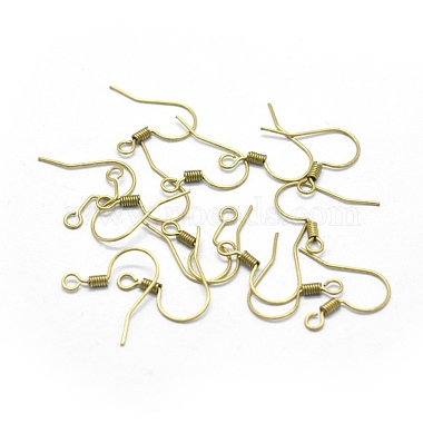 Unplated Brass Earring Hooks