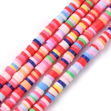 3mm Mixed Color Disc Polymer Clay Beads