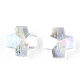 Electroplate Transparent Glass Beads(EGLA-N012-002-NF)-3