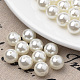 Brins de perles d'imitation en plastique écologique(MACR-S285-20mm-05)-1