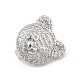 Brass Micro Pave Cubic Zirconia Slide Charms(ZIRC-I068-04P)-3