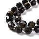 Natural Golden Sheen Obsidian Beads Strands(G-K303-A30-8mm)-6