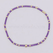 Bohemian Style Rainbow Beaded Handmade Fashion Women's Bracelet(QD2599-24)