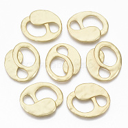 Alloy Pendants, Matte Style, Cadmium Free & Nickel Free & Lead Free, Real 14K Gold Plated, 30x36x3.5mm, Hole: 8x10mm & 10x17mm(PALLOY-R113-014-NR)