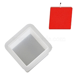 Silicone Molds, Resin Casting Molds, White, Square, 85x79x26mm(SIMO-M003-03A)