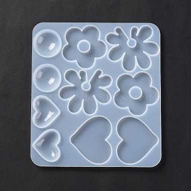 DIY Irregular Shape Pendant Silicone Molds(DIY-F134-08D)-3