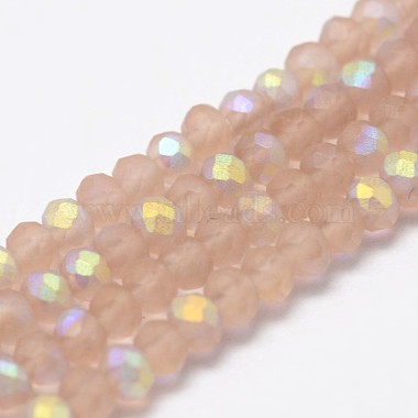 Perles de verre rondelle facettées demi-couleur ab(EGLA-L007-F01-2mm)-2