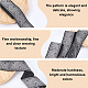 Polyester Embroidery Paillette Ribbon(OCOR-WH20003-46)-5