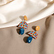 Acrylic Dangle Stud Earrings(WG8F528-01)-1