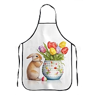 Easter Theme Polyester Sleeveless Apron, with Double Shoulder Belt, Colorful, 800x600mm(PW-WG26712-09)