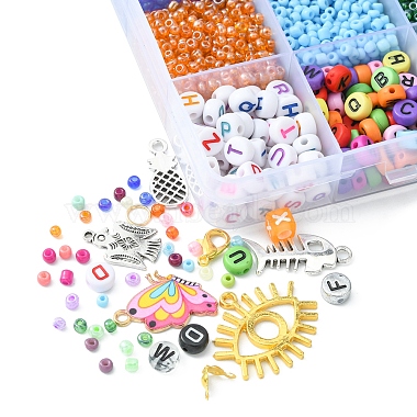 DIY Bracelet Necklace Making Kit(DIY-FS0004-19)-4