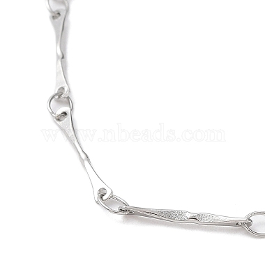 304 bracelets chaîne à maillons en acier inoxydable(BJEW-K226-07P)-2