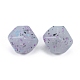 Perles acryliques opaques style pierre marbrée(OACR-G009-02D)-2