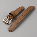 Imitation Leather Alloy Button-down Metal Buttons for Bag Making, Camel, 11.9~14.9x2.15x1.45cm(FIND-WH20010-04A)