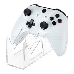 Transparent Acrylic Game Controller Display Stand Holders, Clear, 5.2x16.8x7.6cm, about 5pcs/set(ODIS-WH0002-15)