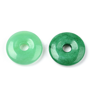 nbeads 10 Stück Anhänger aus natürlicher malaysischer Jade(G-NB0003-85)-2