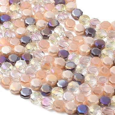 Electroplated Glass Beads Strands(EGLA-A048-01A-04)-2
