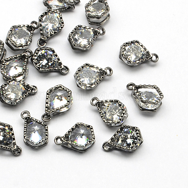 Gunmetal Others Cubic Zirconia Charms
