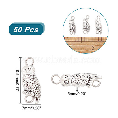 arricraft 50pcs breloques de connecteur en alliage de style tibétain(FIND-AR0002-97)-2