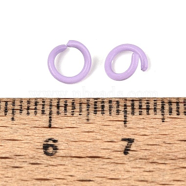 spr&uuml;hlackierte offene Biegeringe aus Eisen(IFIN-T017-04C-14)-3