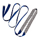 ceintures de mariée en polyester(DIY-WH0043-02C)-1