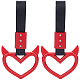 2Pcs ABS Plastic Devil Heart Rear Bumper Warning Handle Ring(HJEW-SP0001-51B)-1