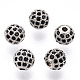 Perles de zircone cubique de placage de rack en laiton(X-ZIRC-S001-6mm-B03)-1