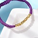 Polyester Cord Braided Bead Bracelets for Women(BJEW-L698-01G-11)-3