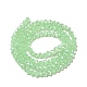 Chapelets de perles en rondelles en verre électrolytique d'imitation jade(X-EGLA-F050B-02AB)-2