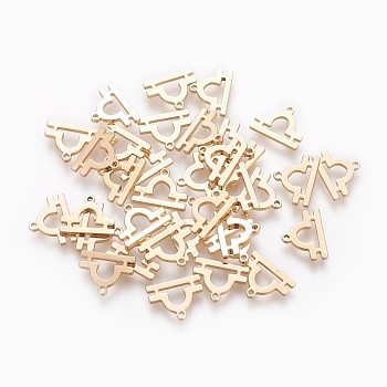 304 Stainless Steel Charms, Constellation/Zodiac Sign, Real 18K Gold Plated, Libra, 8.3x10.7x1mm, Hole: 0.8mm