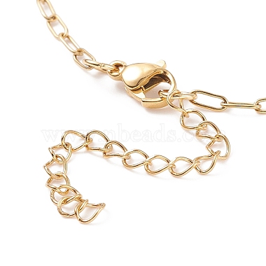 304 bracelet chaînes de trombones en acier inoxydable pour femme(X-BJEW-JB08325)-5