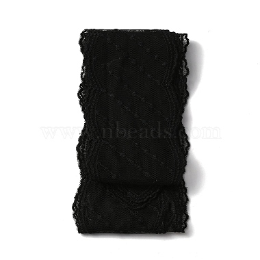 Polyester Wavy Edge Lace Trim(OCOR-WH0060-84A)-2